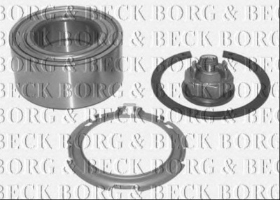 BORG & BECK bwk881 -  Комплект подшипника ступицы колеса